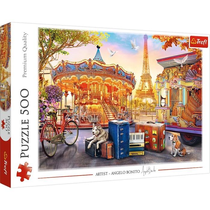 PUZZLE TREFL 500 SARBATOARE IN PARIS SuperHeroes ToysZone