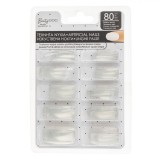 Unghii False Patrate Transparente 80 Buc Beauty | Tipsuri Unghii Acrilice Gel Constructie Manichiura Set Complet