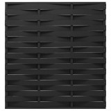 Cumpara ieftin Panou de gard, negru, 170x180 cm, WPC