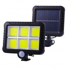 Proiector SOLAR 10W 150LED COB BL-1520 senzor de lumina si miscare foto