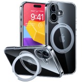 Husa pentru iphone 16 - torras ostand pro series - clear