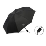 Umbrela, Protectie UV Soare, Pliabila, din Vinil si Otel, 96 x 67 cm, Negru