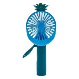 Ventilator portabil copii ananas 22 cm albastru CMCLASS plastic