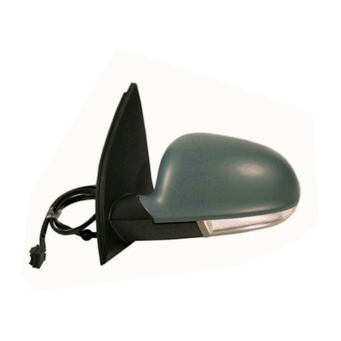 Oglinda exterioara VW Jetta 09.2005-09.2010 / Golf 5 Combi (1K5/1Km) 09.2005-2013, Partea Dreapta Crom Convex Electrica Cu Incalzire, cu semnalizare,