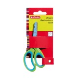 Foarfeca cu lama decorata varf rotund 13cm blister