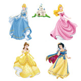 Sticker decorativ Giftify Printese Fermecate cu 4 printese Disney