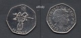 Anglia, Marea Britanie, 2011 50 Pence, Comemorativa, J.O. Londra