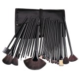 Set 24 pensule machiaj Cosmetic - Make-up Profesional, cu borseta inclusa