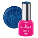 Cumpara ieftin Oja Semipermanenta One Step Brilliant Gel SensoPRO Milano 8ml, Blue Diamond #79