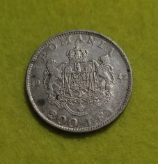 Moneda 200 lei 1942 foto