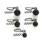 Set de plumburi Fanatik Tirbuşon fațetat culoare 001 MIX / 5buc