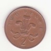 Marea Britanie 2 Pence 2001 - Elizabeth II 4th portrait; magnetic, Europa