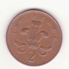 Marea Britanie 2 Pence 2001 - Elizabeth II 4th portrait; magnetic