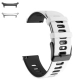 Curea din silicon compatibila cu Samsung Galaxy Watch Ultra, Ivory White