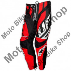 MBS Pantaloni motocross Ufo Plast Century, rosu/negru, marime EU 58, Cod Produs: PI04383BFLU58 foto