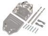 Carcasa D-Sub Ecranata Dreapta ENCITECH DTZI15-K Metalica pentru Conectori 15pin HD26pin