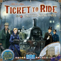 Set Jucarii Ticket To Ride United Kingdom And Pennsylvania Expansion foto