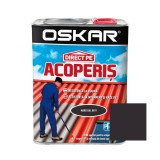 Vopsea alchidica Direct pe acoperis Oskar, exterior, maro RAL 8019, 2.5 L