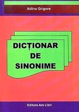 DICTIONAR DE SINONIME foto