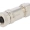 Mufă M12 4 PIN mamă Ethernet IP67 250V