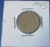 C50 - Moneda foarte veche - Anglia - o lira sterlina - 1983