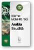 ESIM Internet Arabia Saudită, valabil 15 zile, trafic Nelimitat