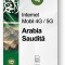 eSIM Internet Arabia Saudită, valabil 15 zile, trafic Nelimitat