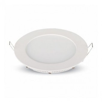 CORP ILUMINAT LED ROTUND INCORPORABIL 18W 6000K ALB RECE foto