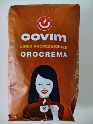 Cafea boabe Covim Orocrema 1kg x 4buc foto