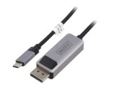 Adaptor DisplayPort 1.4 Bidirecțional 1m Negru