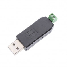 Convertor USB la RS485 Negru foto