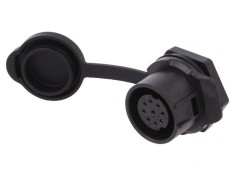Conector Circular 9 PIN Aurit 5A Mamă 20 02