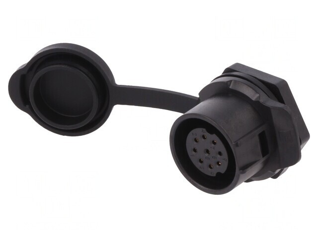 Conector Circular 9 PIN Aurit 5A Mamă 20 02