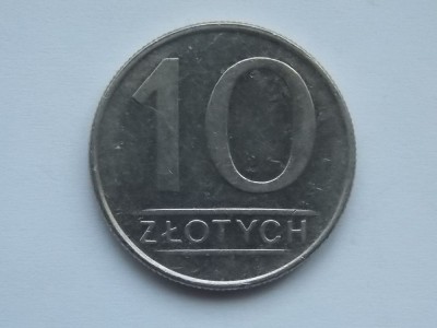 10 ZLOTY 1988 POLONIA foto