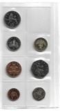 MAREA BRITANIE - Set Complet Monede 1987 - UNC, Europa, Cupru-Nichel