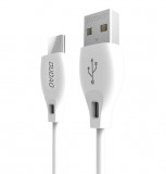 Cablu Dudao USB Tip C 2.1A 1m Alb (L4T 1m Alb) DUDAO CABLE L4T (TYPE-C) 1M