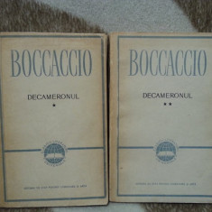 DECAMERONUL-GIOVANNI BOCCACCIO (2 VOL)