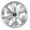 Set 4 capace roti pentru Renault Nou, model Roco Gray, R14