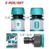 TOTAL - CONECTORI - 1/2&quot; - SET 3 BUC PowerTool TopQuality