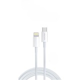 Cablu de date usb type-c la iphone flippy wuw-x181 20w 1 m, alb