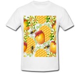 Tricou &quot; Honey Bee Wallpaper &quot;