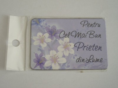 M3 C3 - Magnet frigider - Tematica declaratii - Pentru cel mai bun prieten foto
