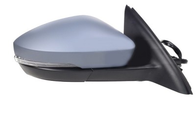 Oglinda usa exterioara Skoda Octavia 3 (5e), 03.2017-, partea Dreapta, reglare electrica; grunduit; incalzit; sticla convexa; geam cromat; rabatabil; foto
