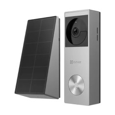 Sonerie video smart, Wi-Fi, 2K, Panou solar, acumulator 5200mAh, PIR, IR 6M, Stocare 32GB - EZVIZ CS-HP3(3MP)