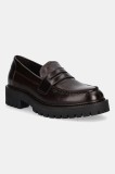 Marc O&#039;Polo mocasini de piele Phia culoarea maro, cu toc plat, 50718093201100