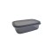 Caserola din plastic cu capac, COD-2604418, 670 ml, 165 x 115 x 55 mm