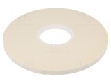Bandă dublu adezivă albă 12mm x 33m