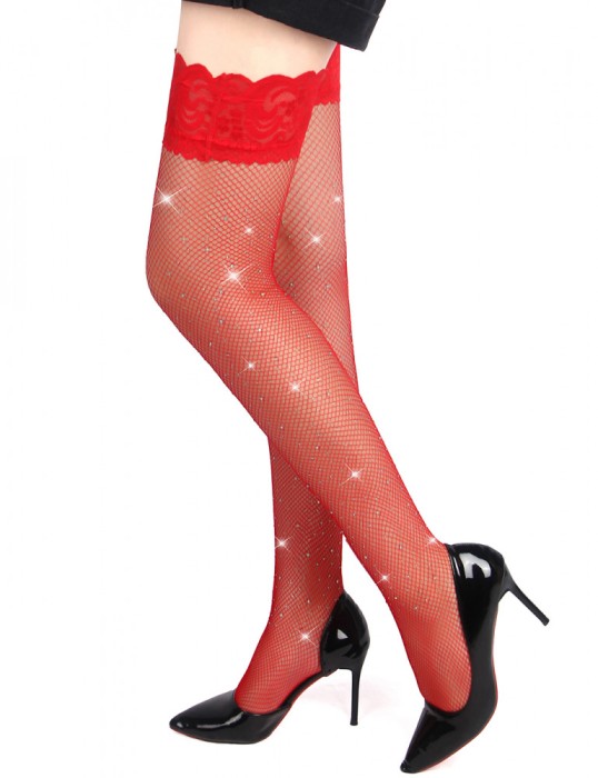 Eross ciorapi Sparkle XS/M Red
