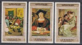 Yemenul de Nord(Rep.Arabă Yemen) 1967 - Picturi de maeștri flamanzi - Rubens, Bruegel, Van Orley, MNH