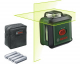 Nivela laser cu linii BOSCH UniversalLevel 360 ,precizie 0,4 mm m,unghi de deschidere 120 ,filet stativ 1 4 , fara stativ